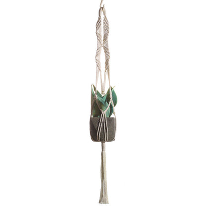 Cotton Rope Tassel Wall Decoration For Plants