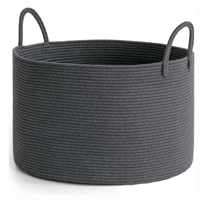 Cotton String Woven Storage Basket