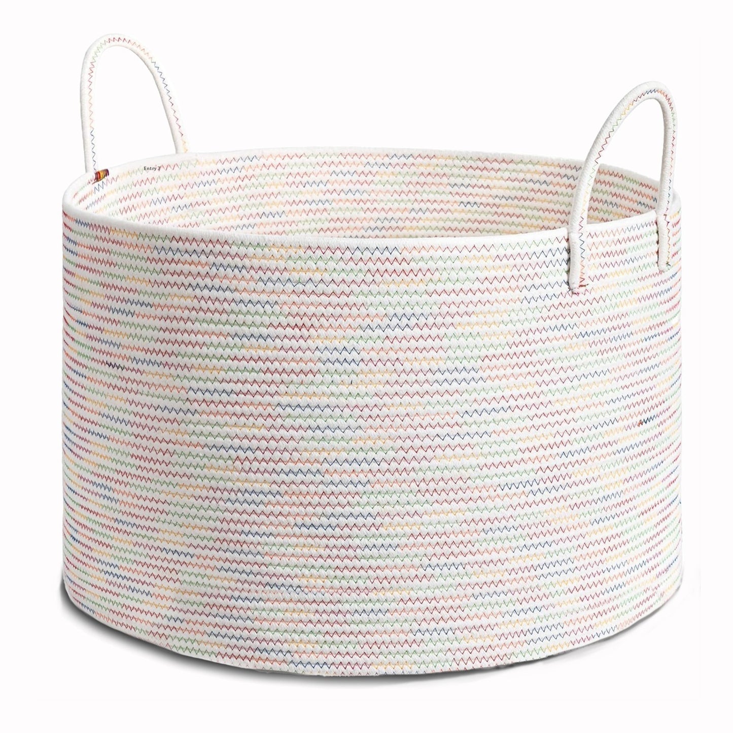 Cotton String Woven Storage Basket