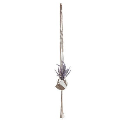 Cotton Rope Tassel Wall Decoration For Plants